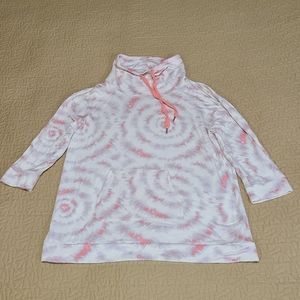 Ugg Kookaburra Tie Dye cowl neck sweatshirt size M